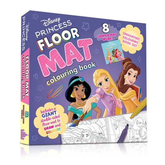 Floor Mat Colouring Book Disney Princess