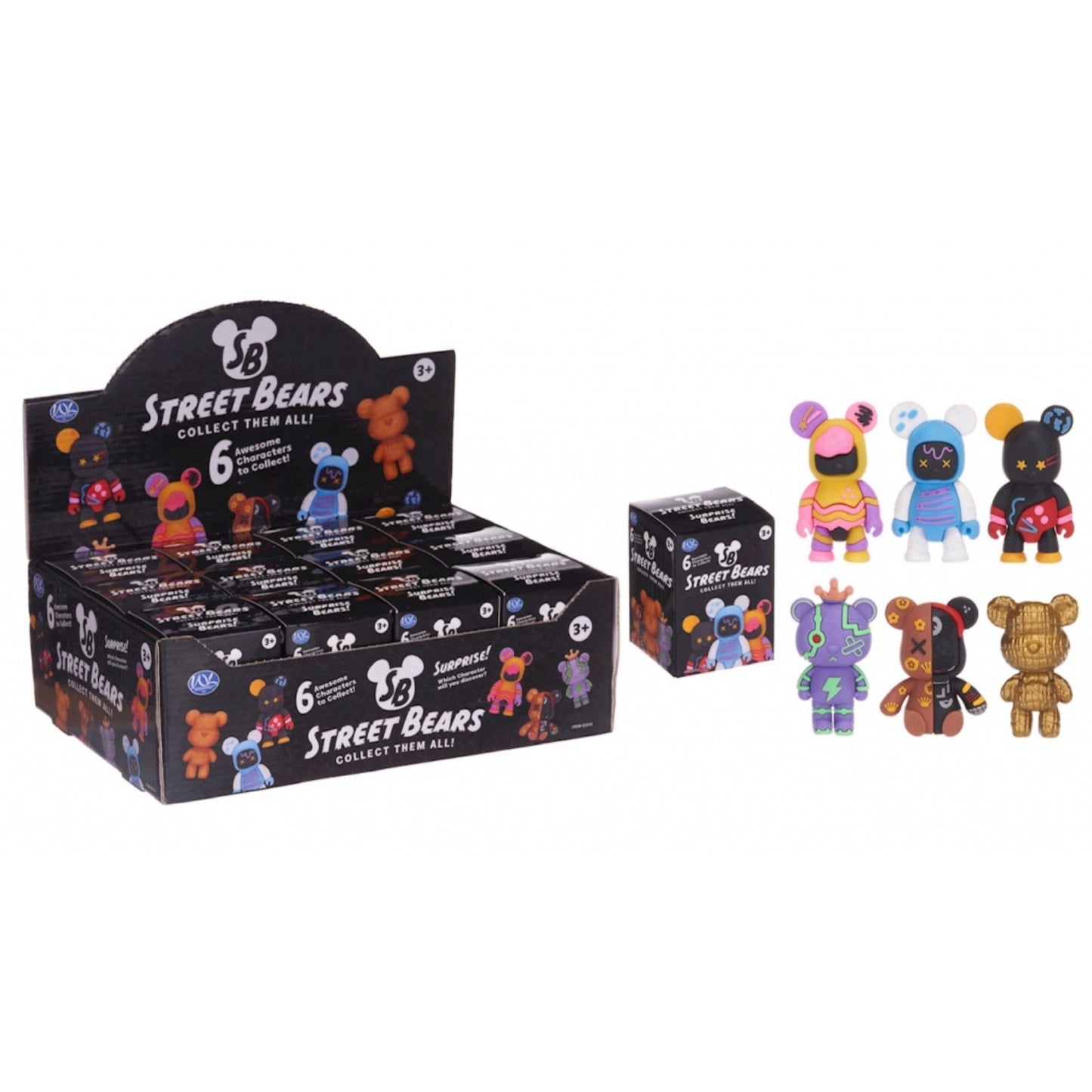 Street Bears - Blind Boxes 8cm