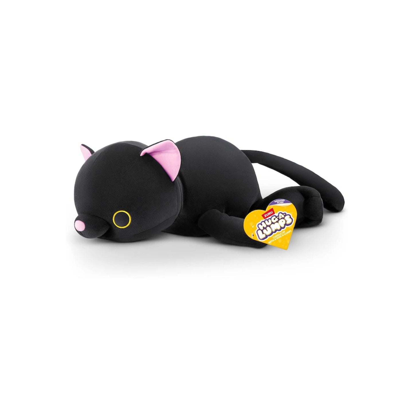 Hug A Lumps Weighted Plush 1.5Kg - Black Cat