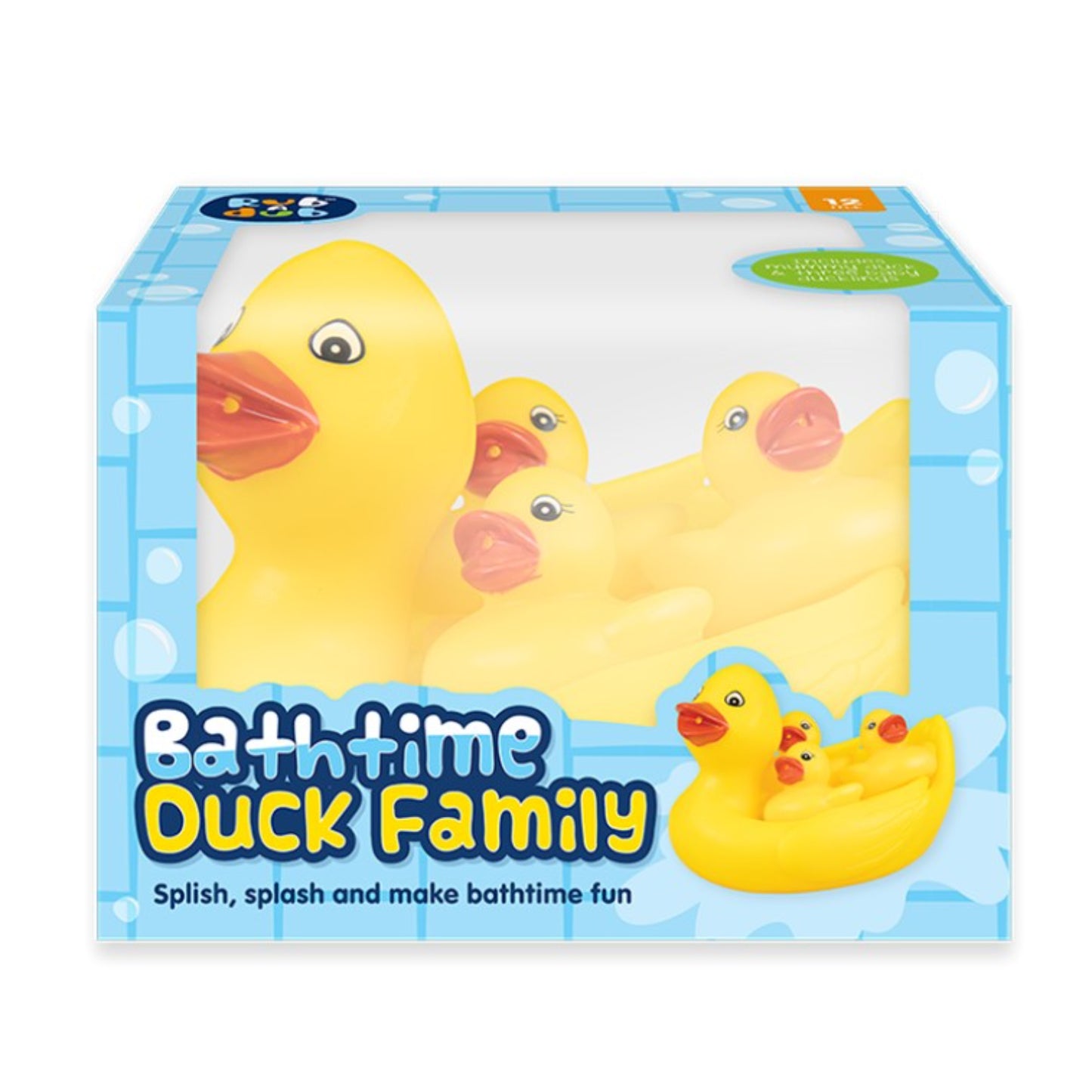 Bathtime Duck Family