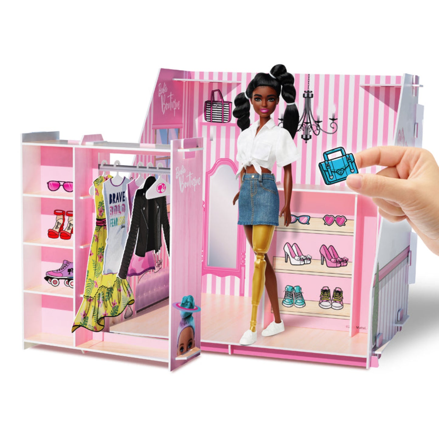 Barbie Pop-Up Boutique Maker Kitz (Doll not Included)