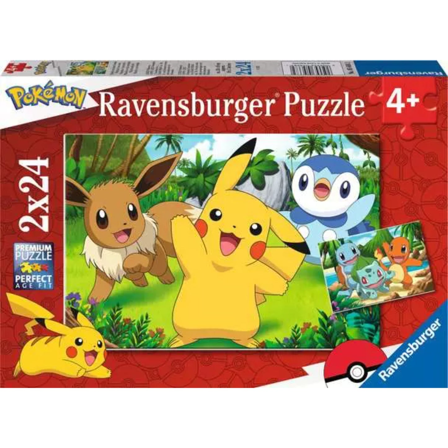 Ravensburger Pokemon 2x24 Puzzle