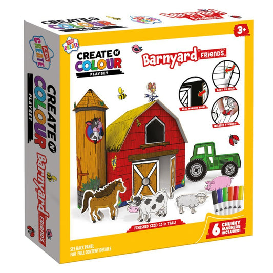 Create And Colour Farmyard