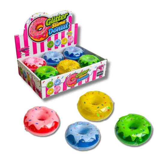 Glitter Slime Donut - Assorted Colours
