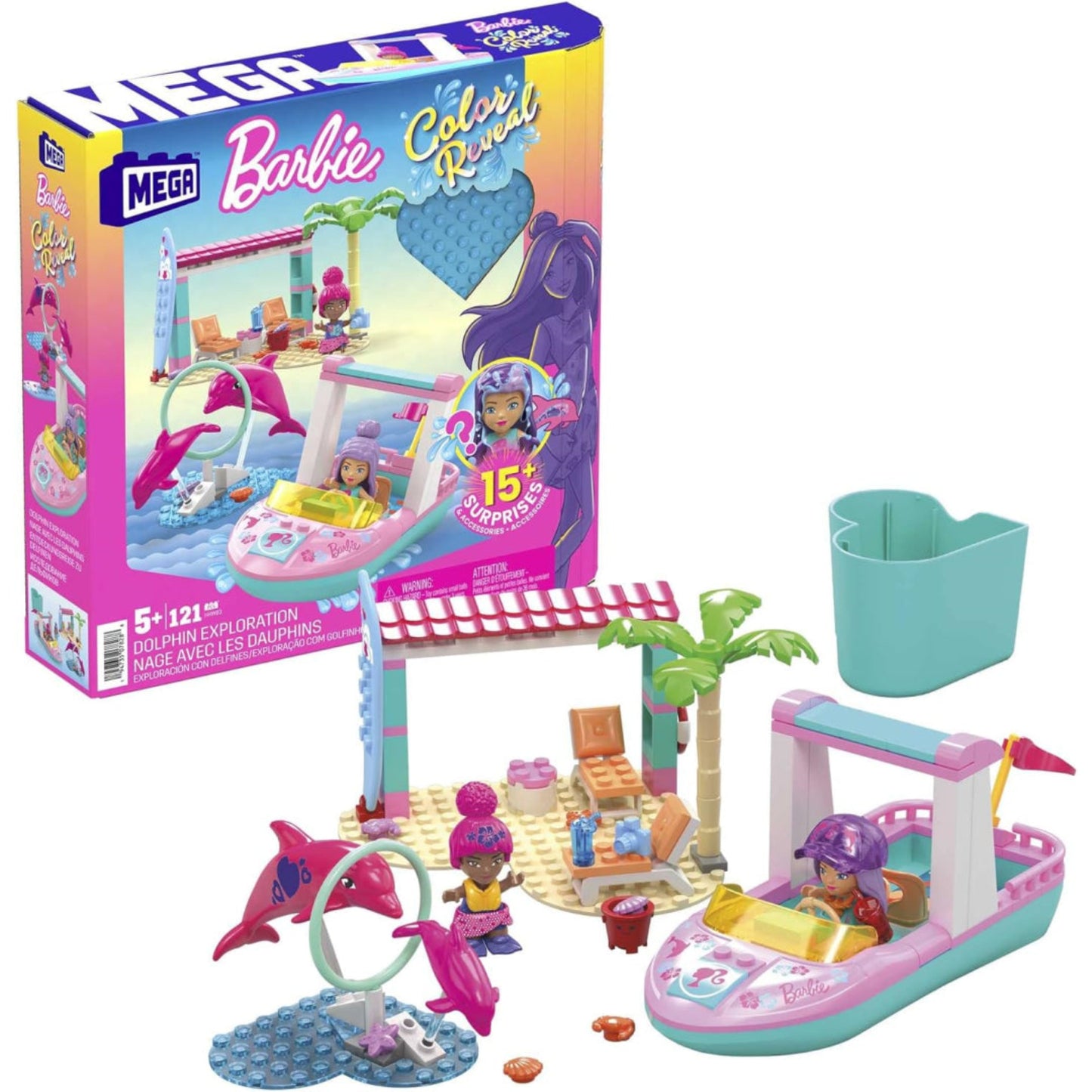 Barbie Mega Bloks Dolphin Explorations