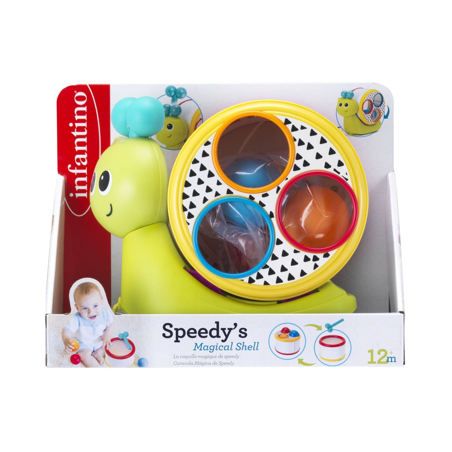 Infantino Speedy Magical Shell Toy