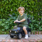 Puggle Elite Sport 2-in-1 Musical Ride On Car - Black