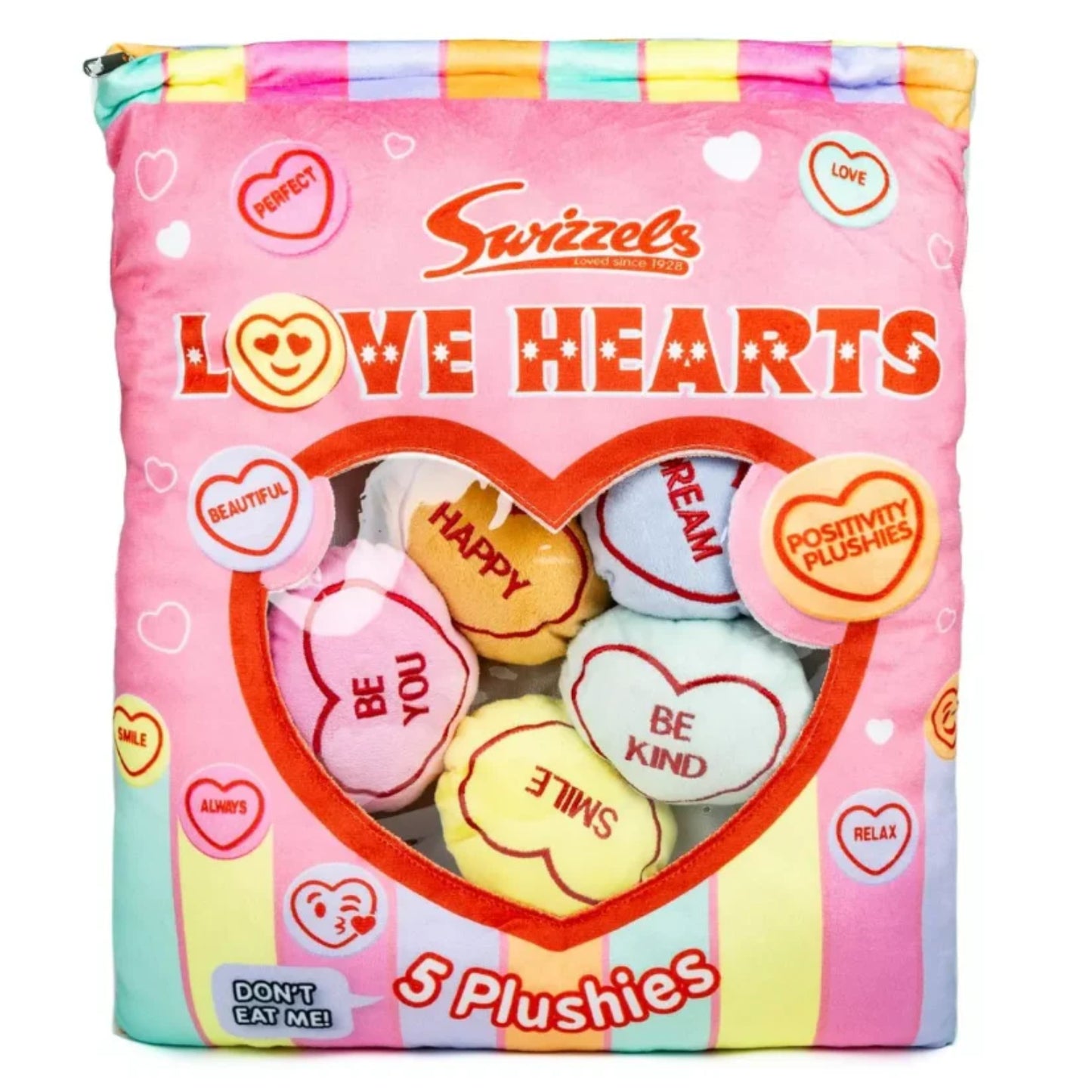 Giant Plush Swizzels Love Hearts