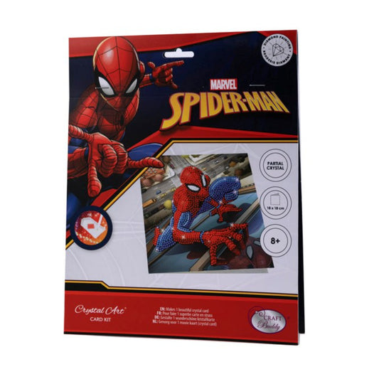 Spiderman Crystal Art Card Kit