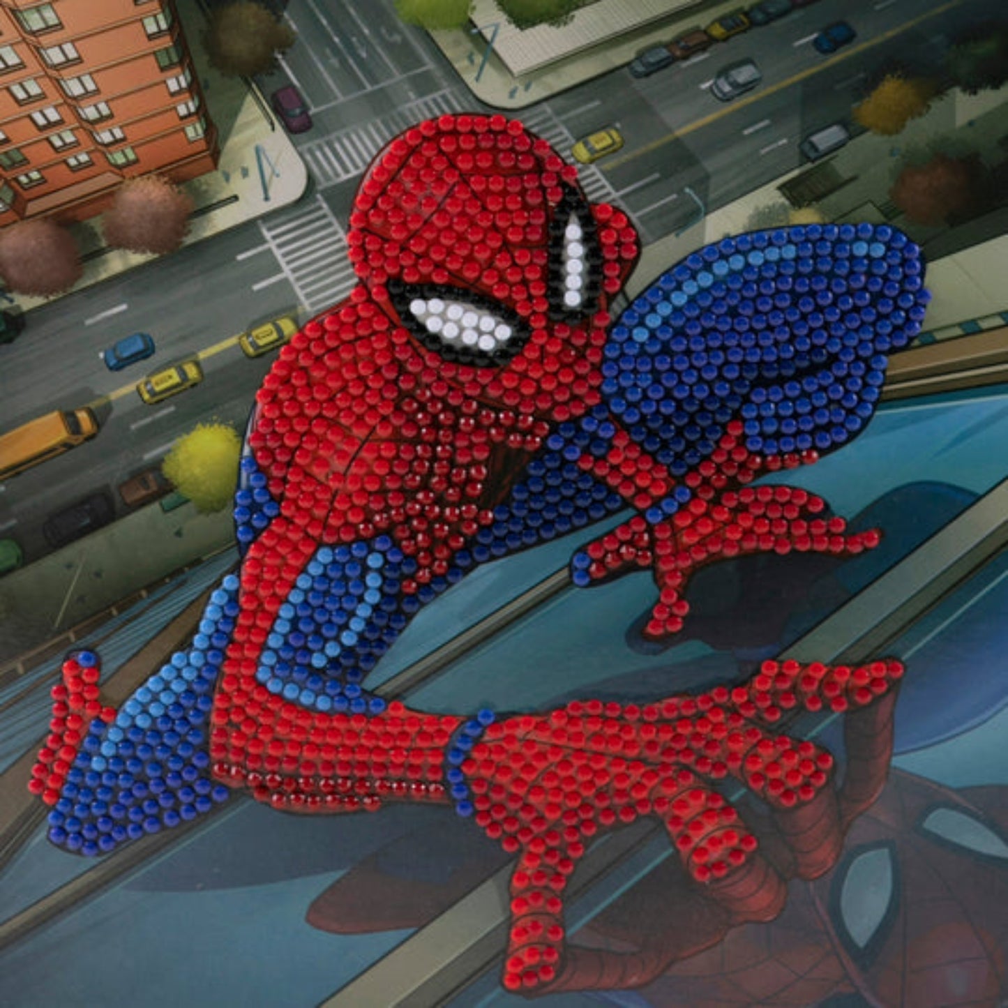 Spiderman Crystal Art Card Kit