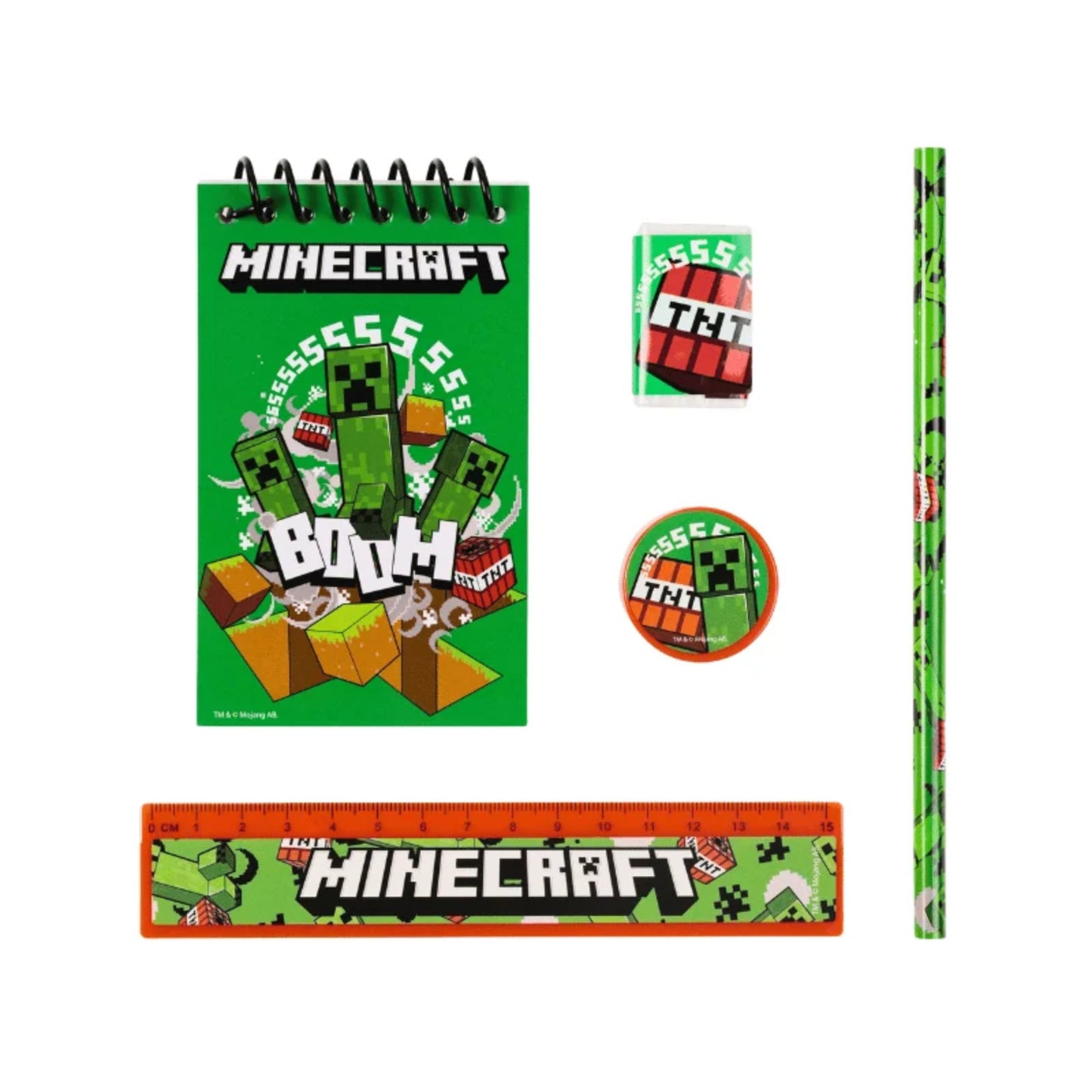 Minecraft Stationery Set