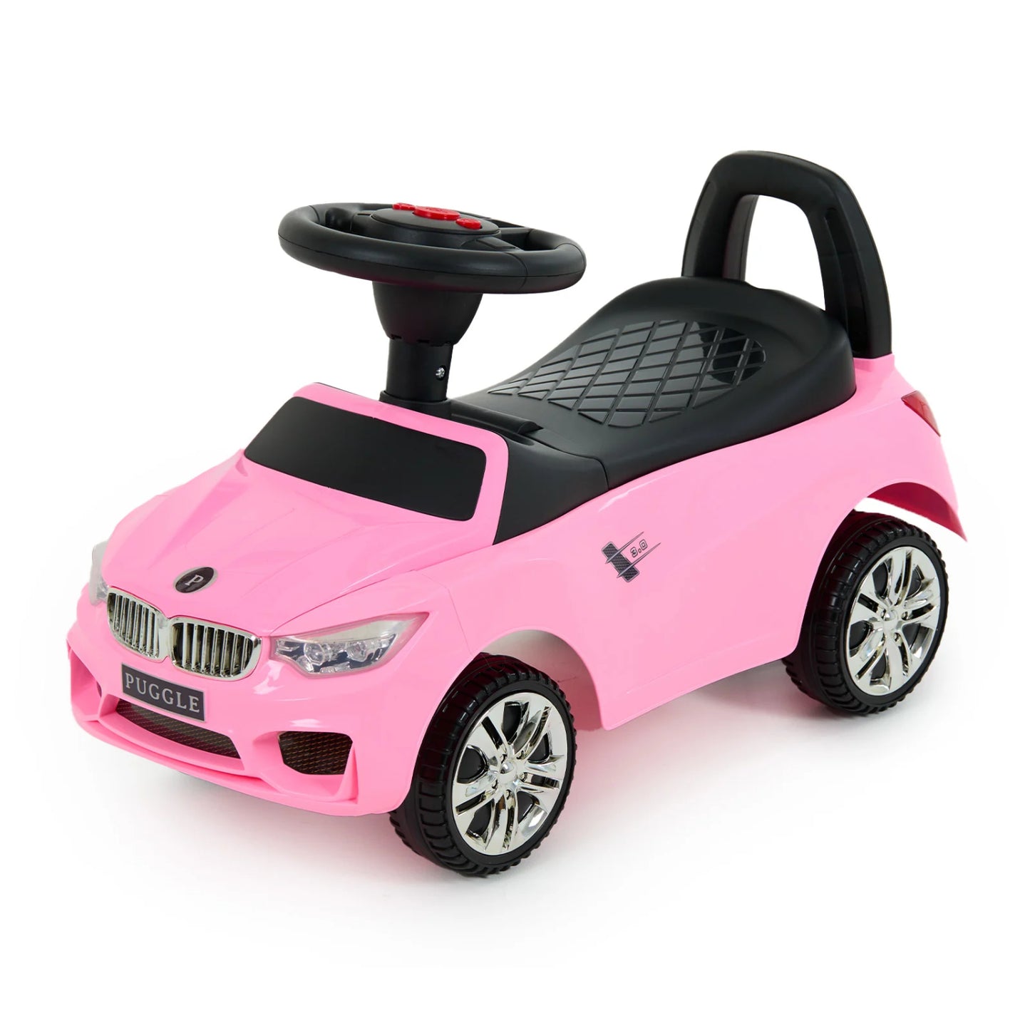 Puggle Elite Sport 2-in-1 Musical Ride On Car - Pink