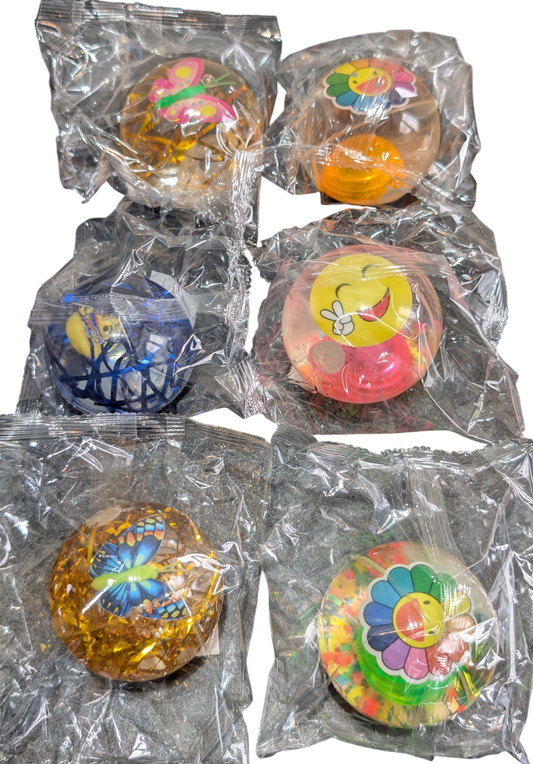Light Up Water Bouncy Balls - Assorted Designs
