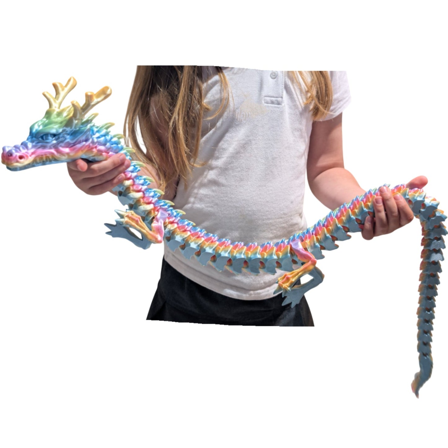 Large Dragon 3D Printed