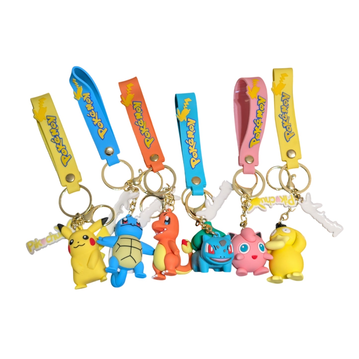 Poke Inspired Keyrings