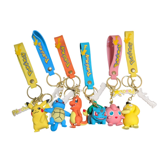 Poke Inspired Keyrings