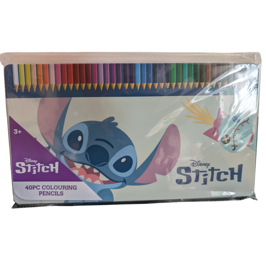 Stitch 40 PC Colouring Pencils