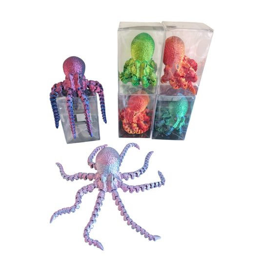 3D Printed Octopus - Assorted Colours