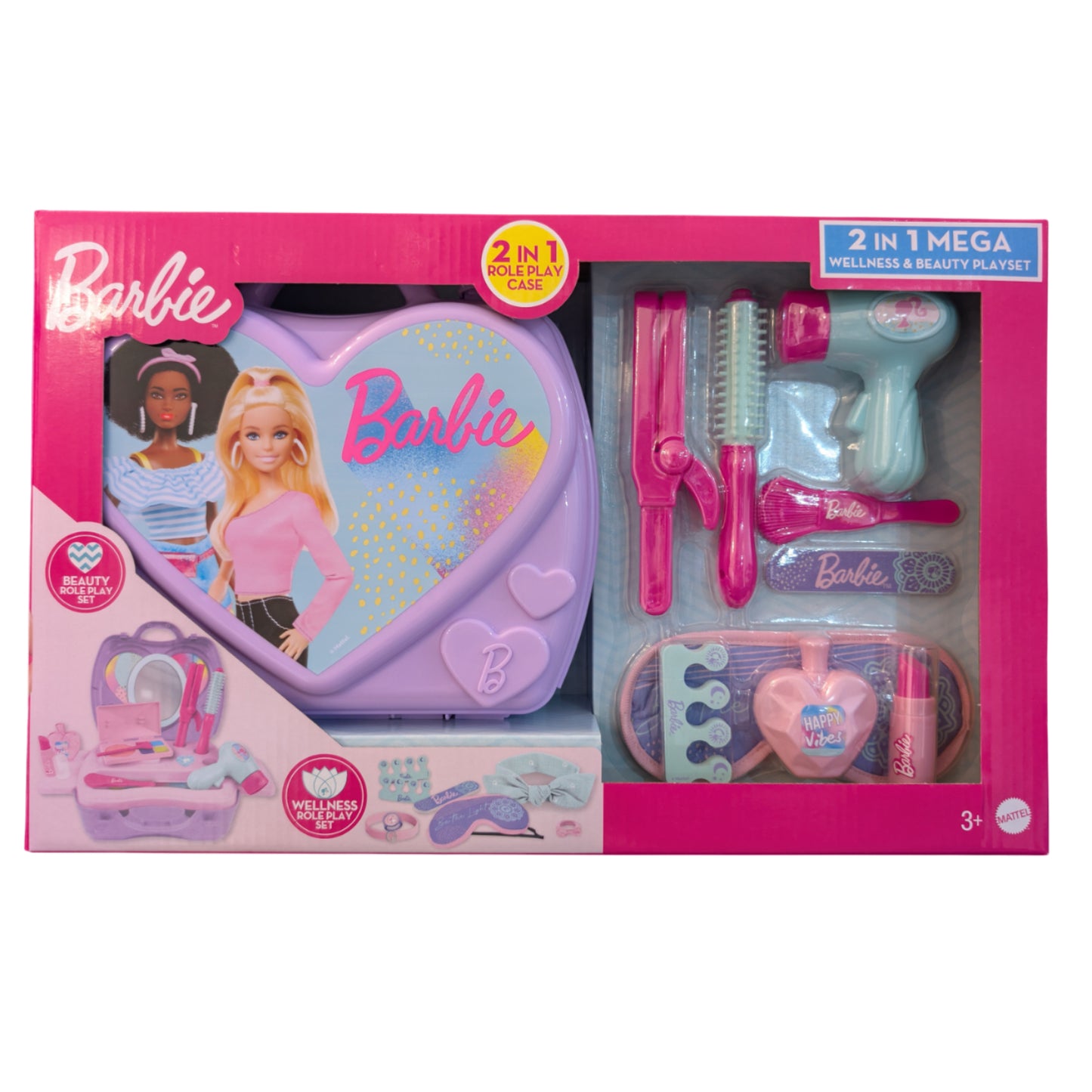 Barbie 2 in 1 Mega Wellness and Beauty Playset