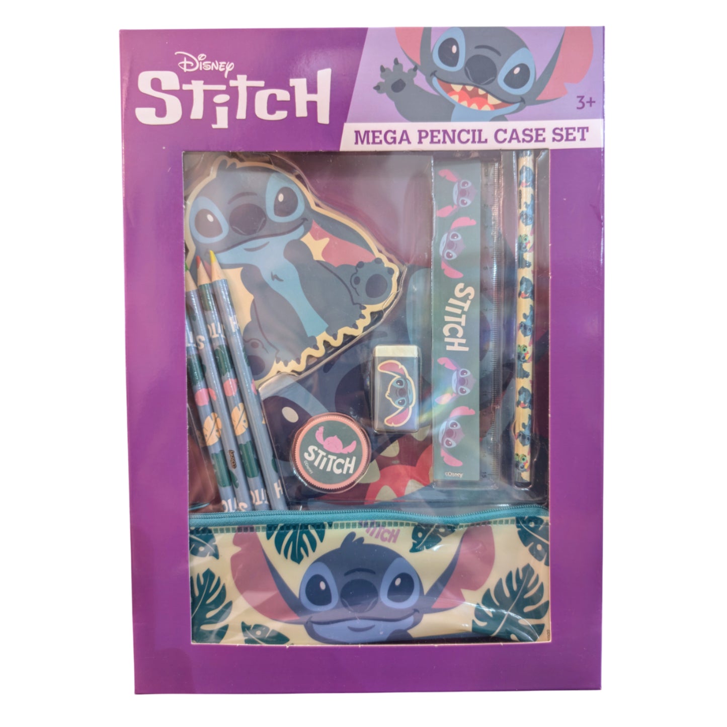 Stitch Mega Pencil Case Set