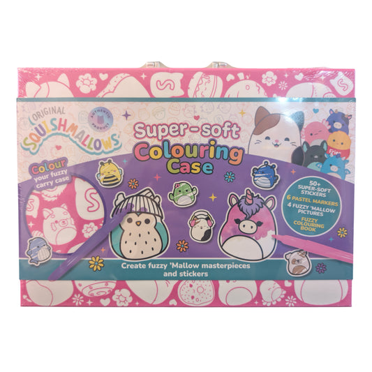 Squishmallows Super-Soft Colouring Case