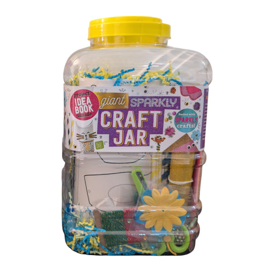 Giant Sparkly Craft Jar