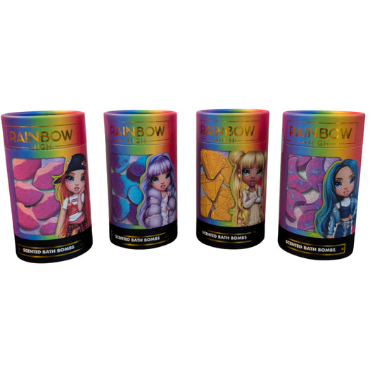 Rainbow High Scented Bath Bomb - Set of 4