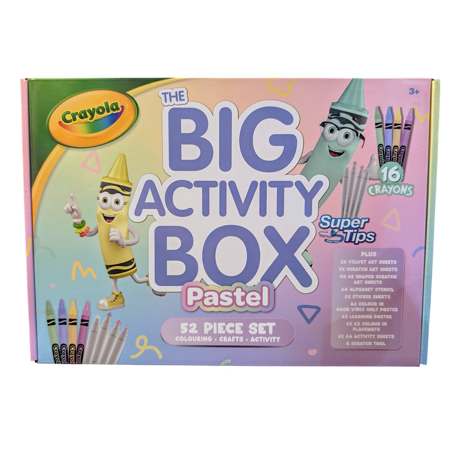 Crayola Big Activity Box Pastel Edition
