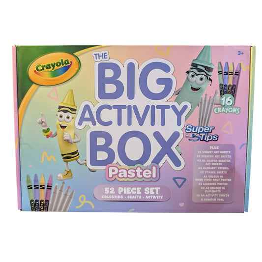 Crayola Big Activity Box Pastel Edition