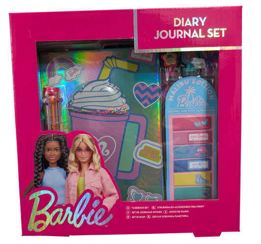 Barbie Journal Diary Set