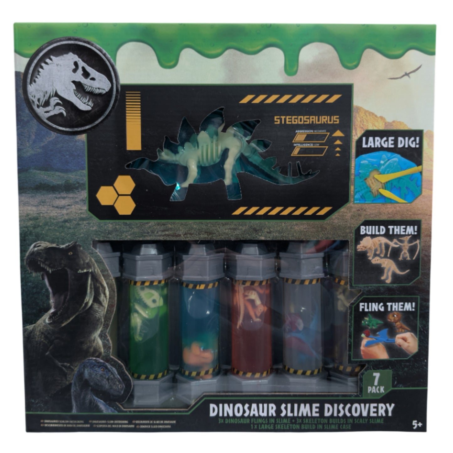 Jurassic Dino Slime Discovery