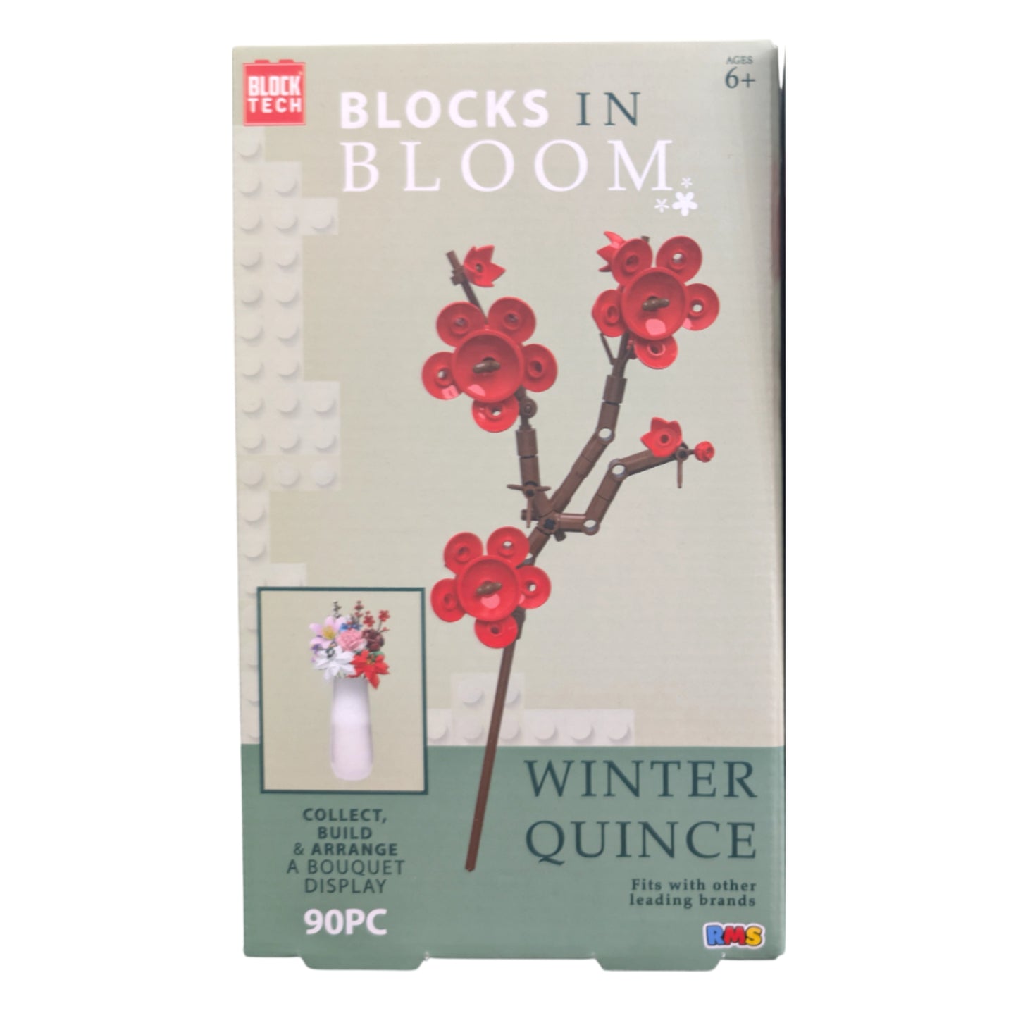 Blocks In Bloom Winter Quince