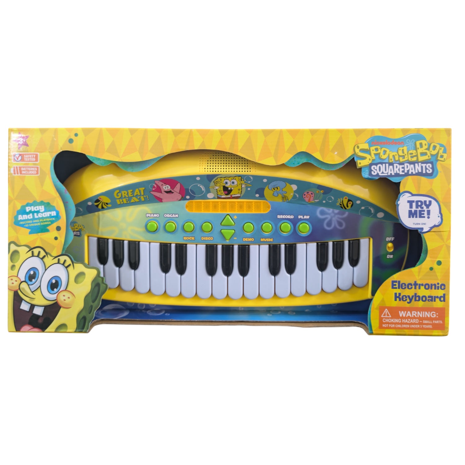 Spongebob Electronic Keyboard – Play4Ever