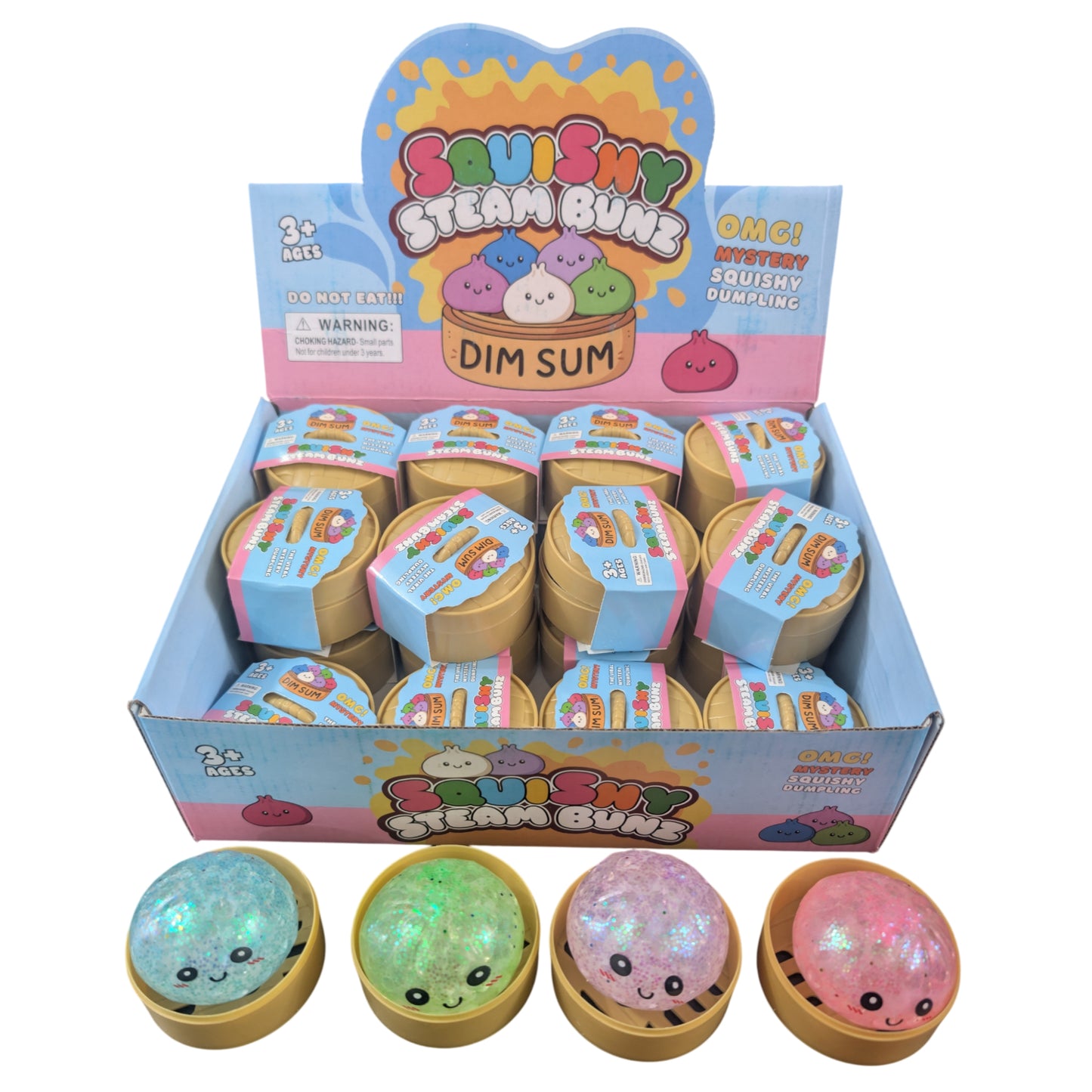 Mini Dumpling - Shiny Glitter - Assorted Colurs