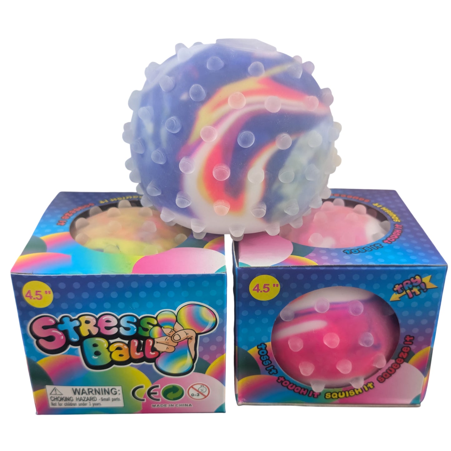 Tie Dye Stress Ball - 4.5"