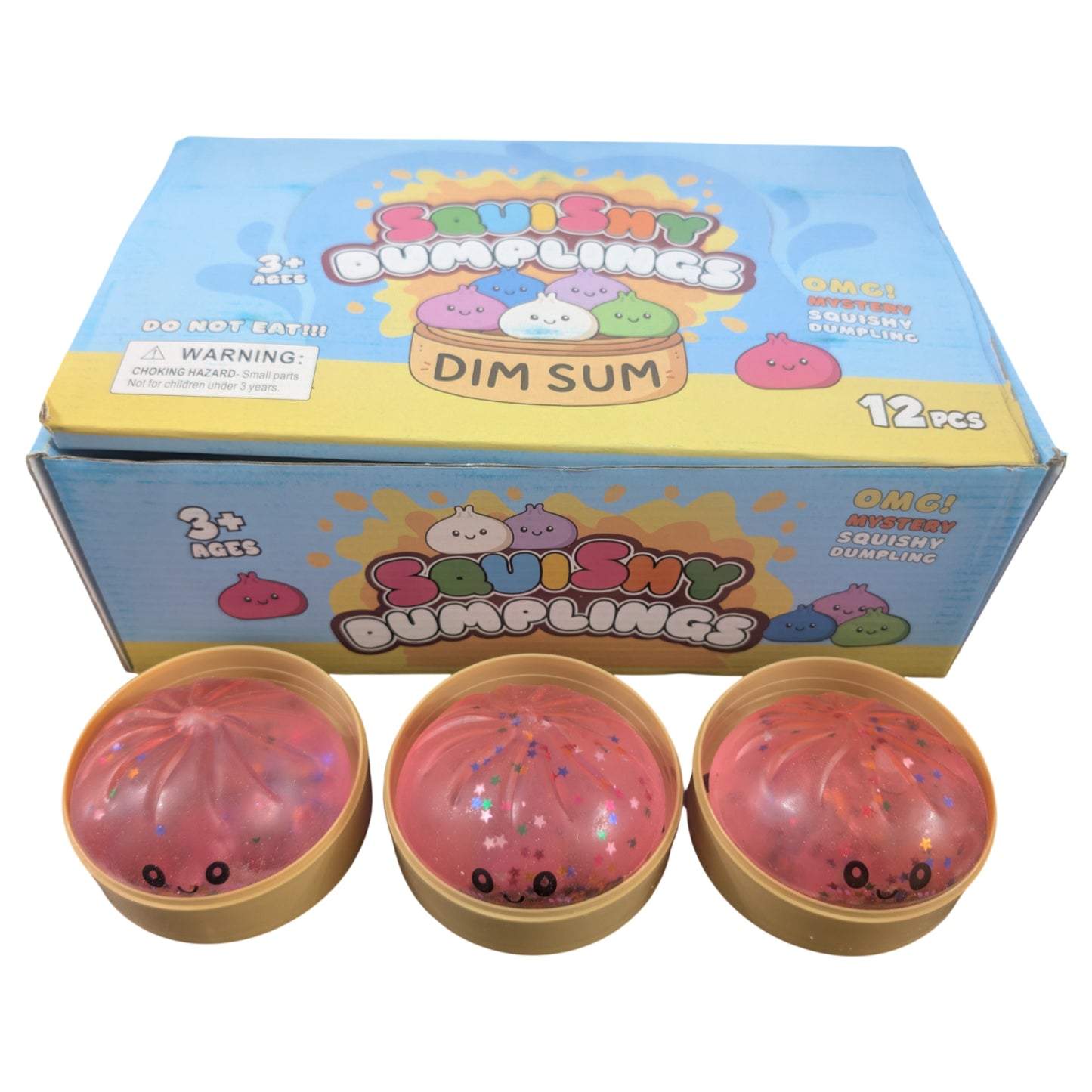Dumpling - Pink Sparkle