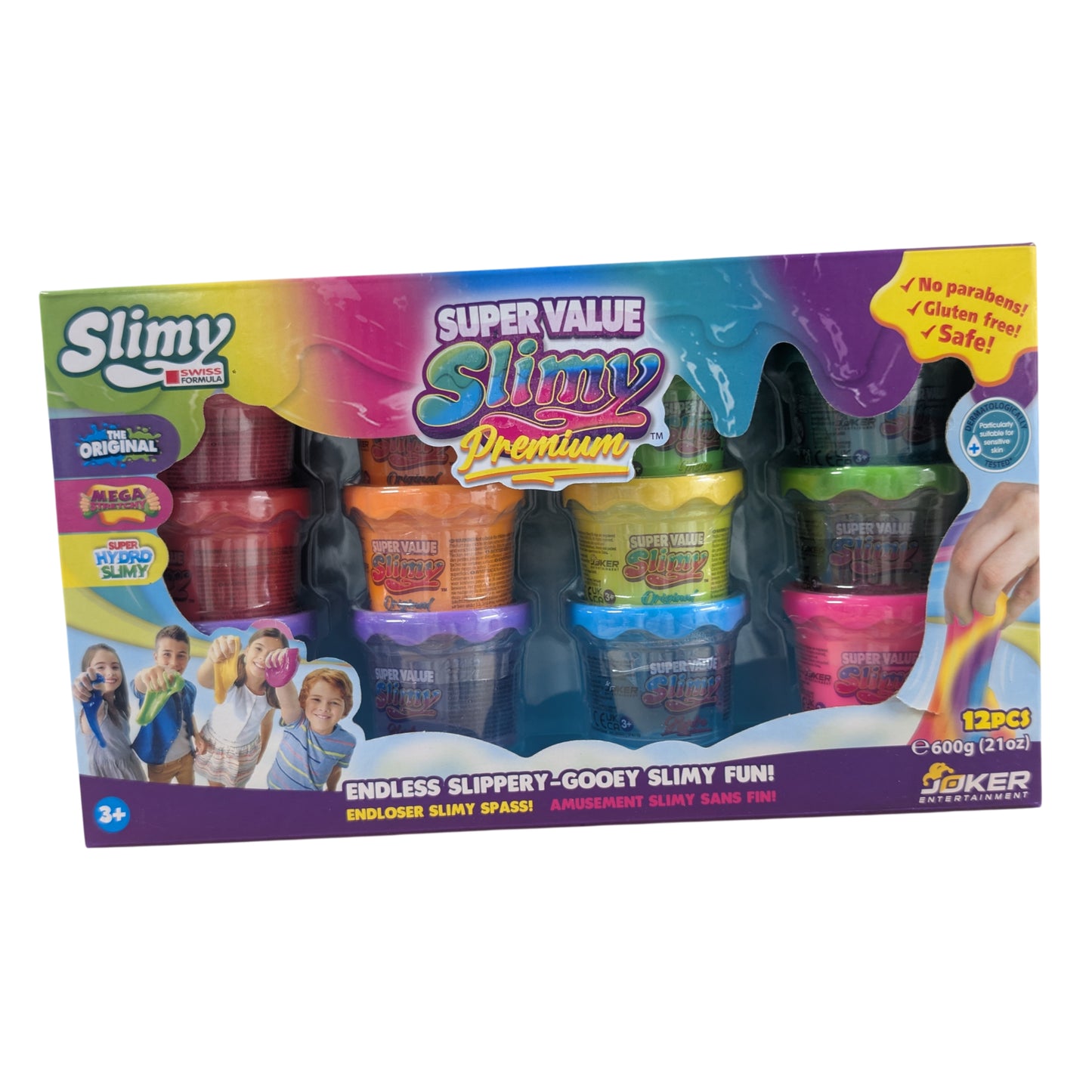 Super Value Slimy Original 12 Tubs
