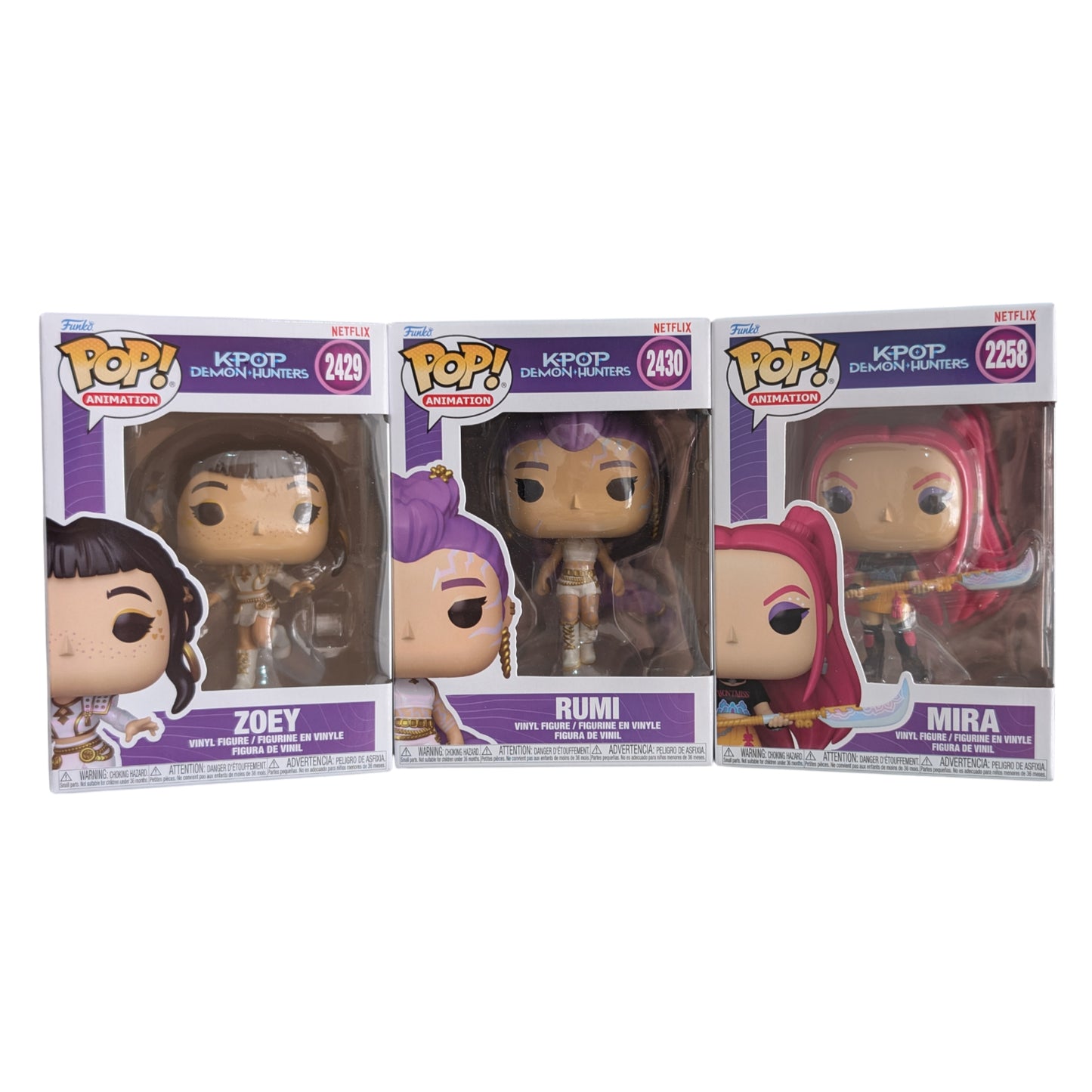Pop! KPOP Demon Hunter - Set of 3