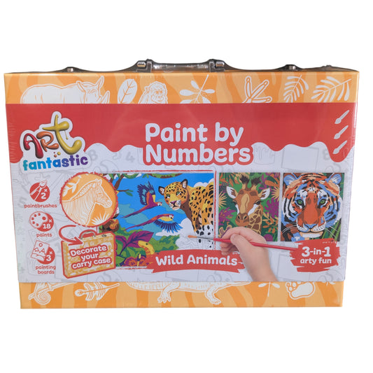 Art Fantastic Paint By Numbers Wild Animals