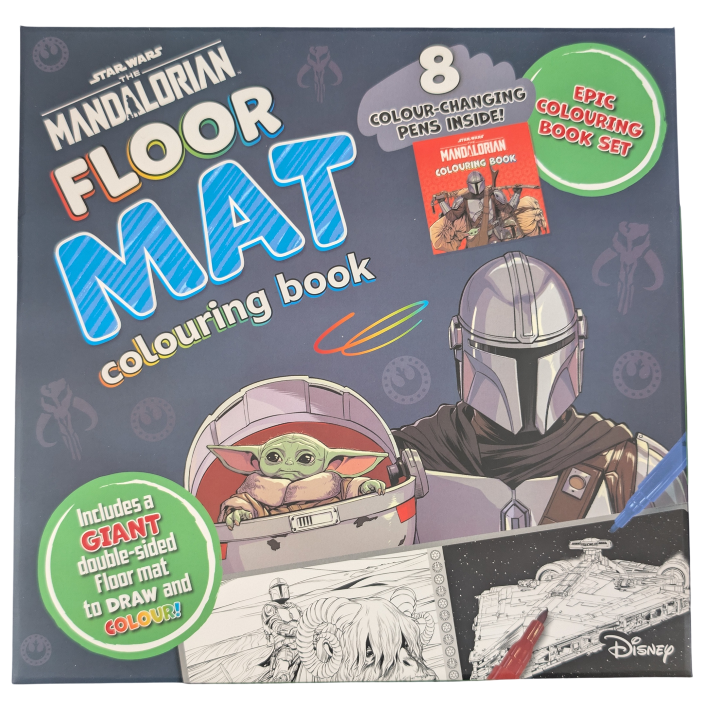 Floor Mat Colouring Book Star Wars