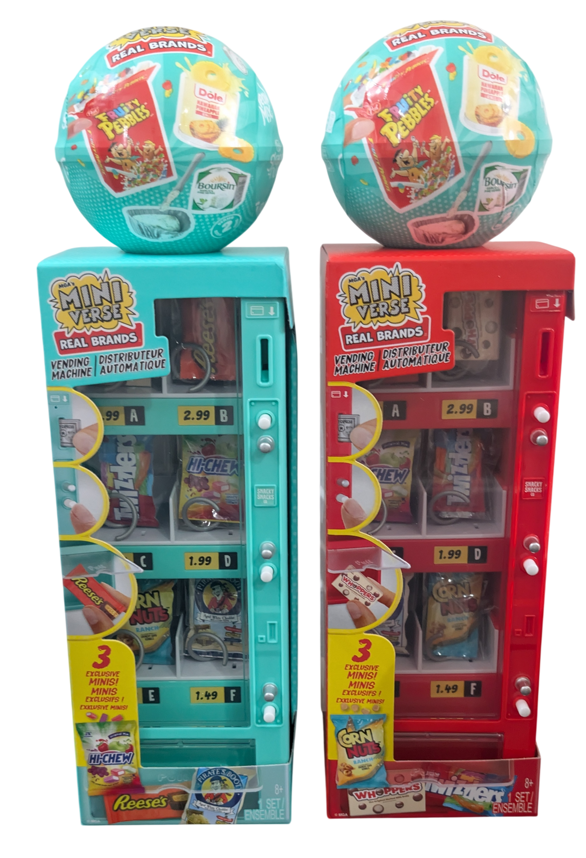 Miniverse Vending Machine + 1 Real Brands Ball