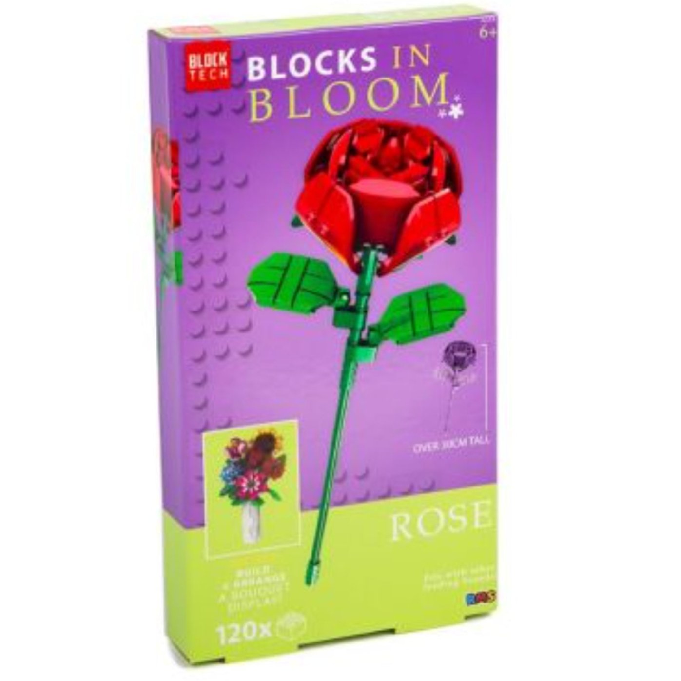 BLOCKS IN BLOOM ROSE