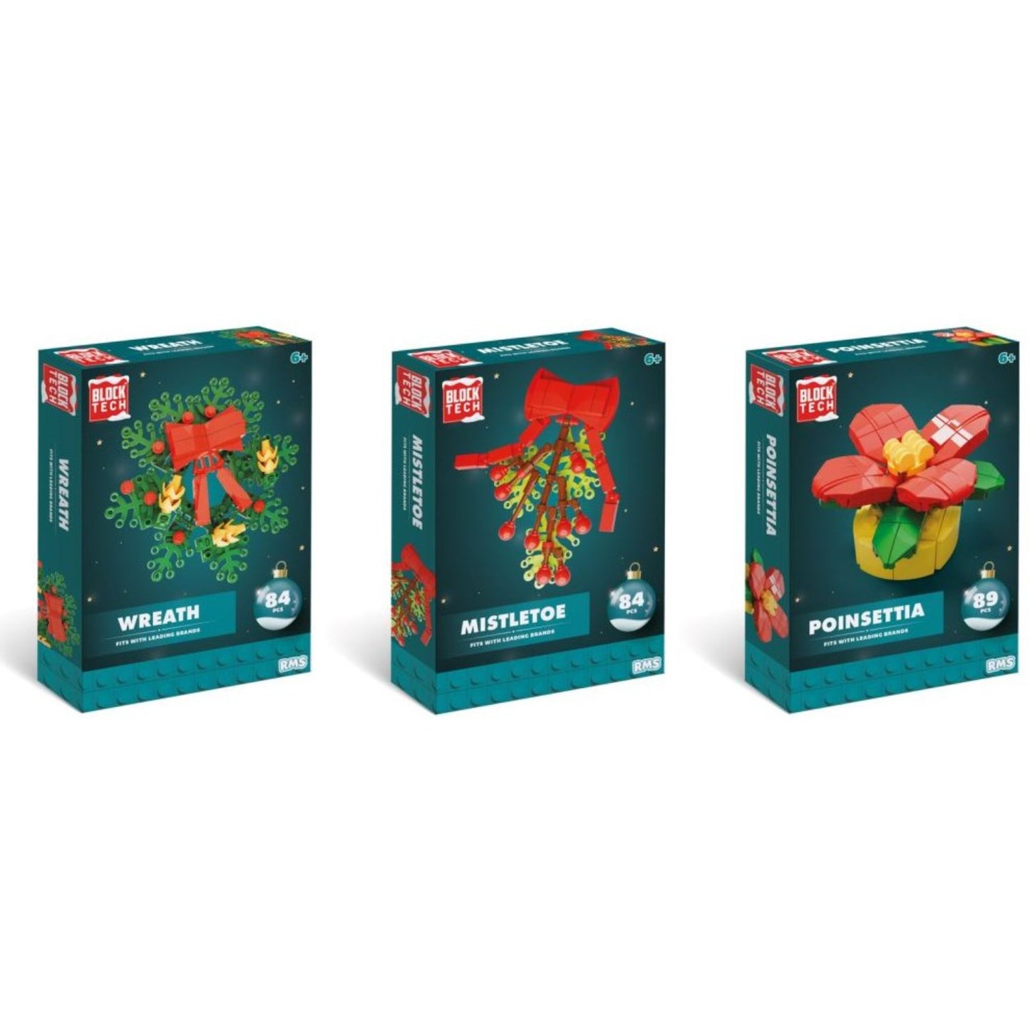 Block Tech Christmas - Set of 3