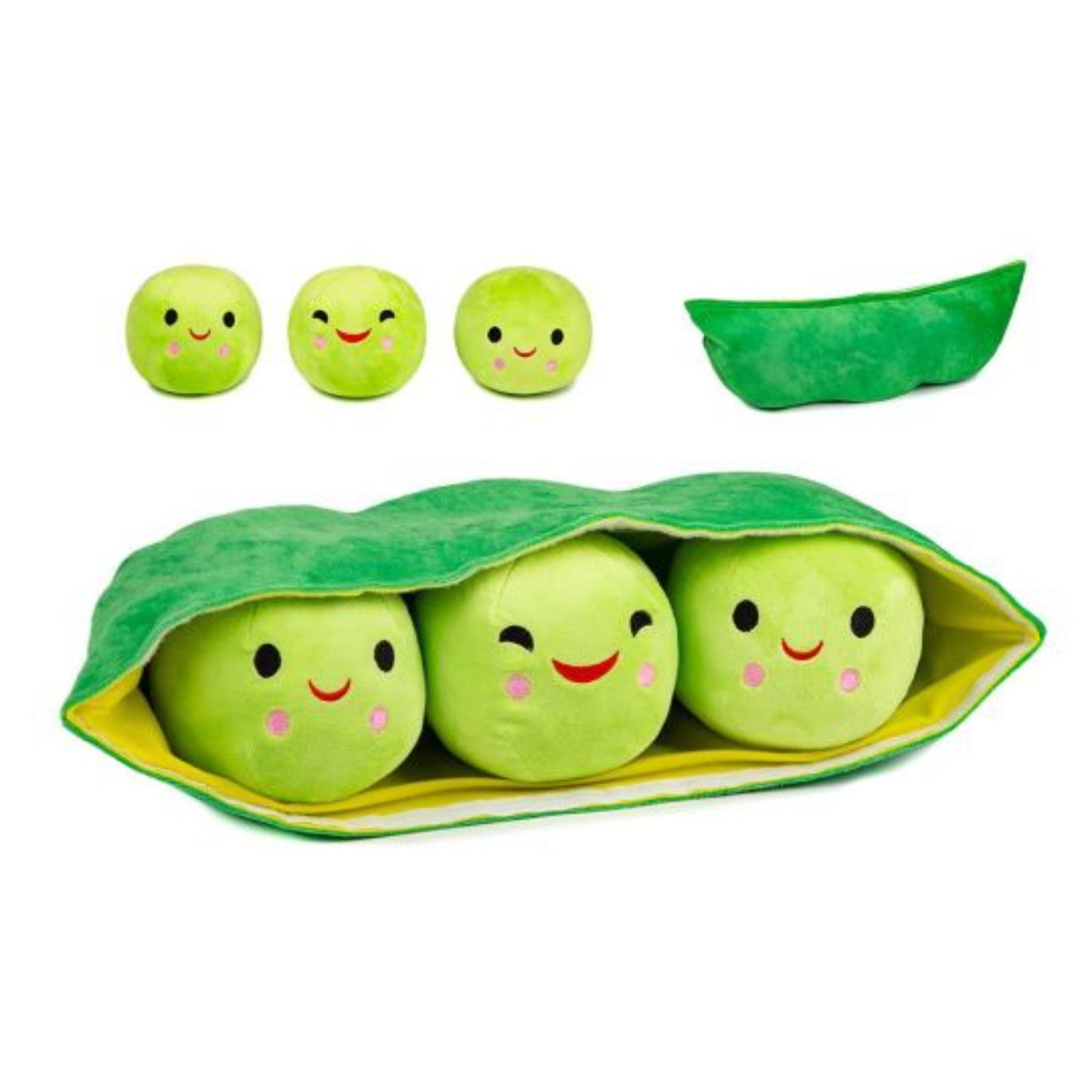 GIANT PEAS IN A POD PLUSH