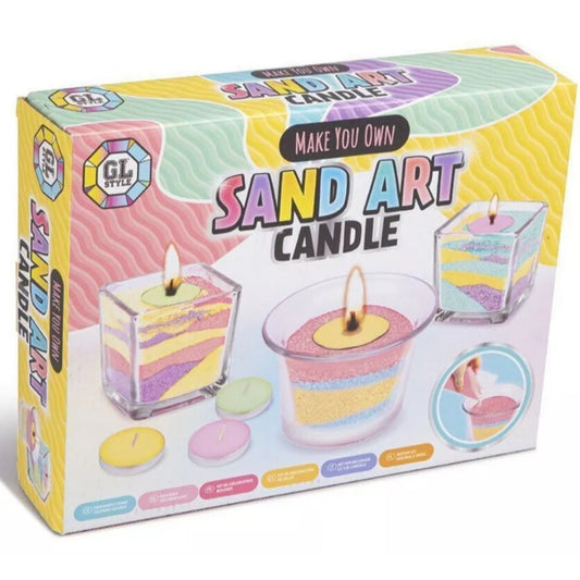 Make Your Own Sand Art Candle