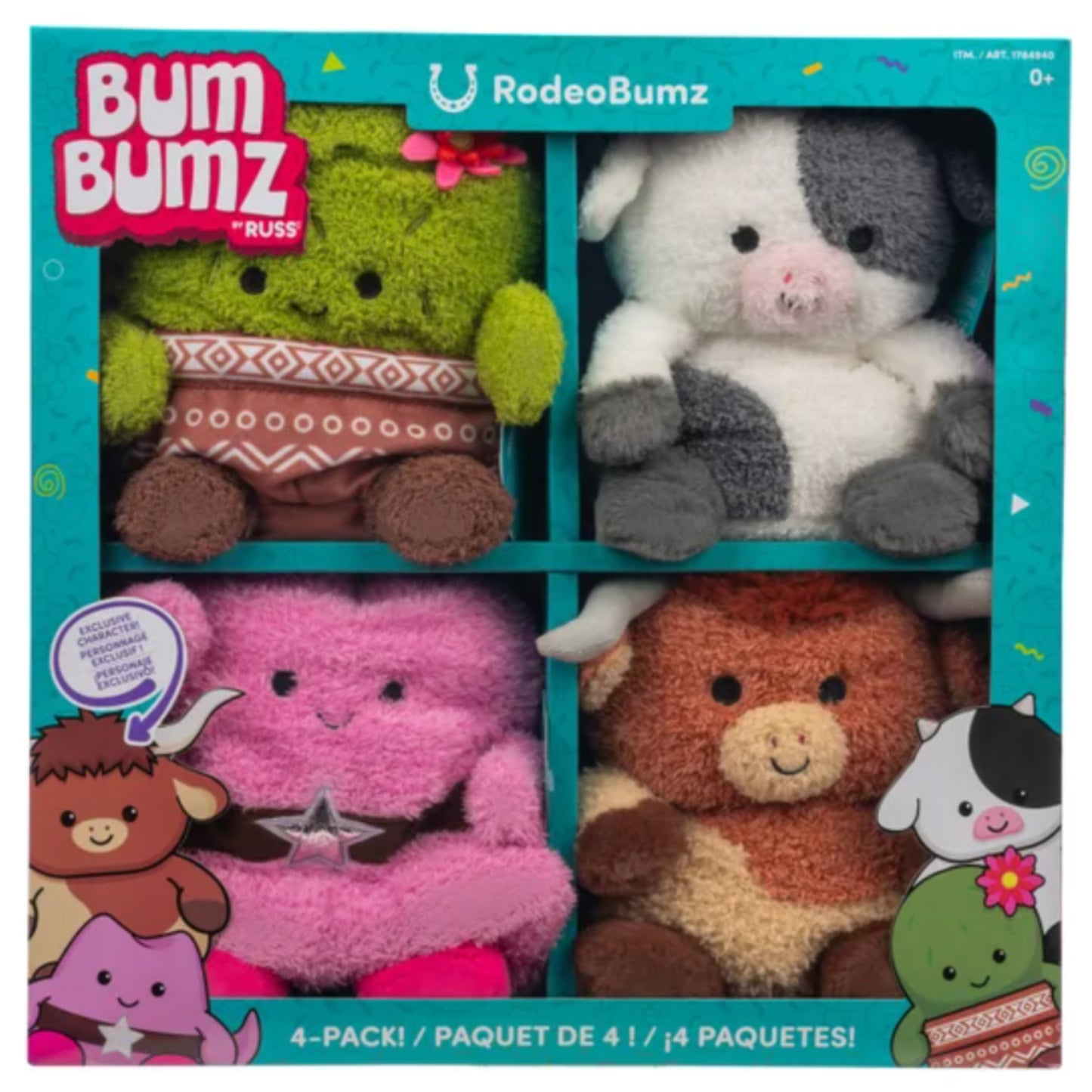 Bum Bumz 4 Pack - Rodeo Bumz