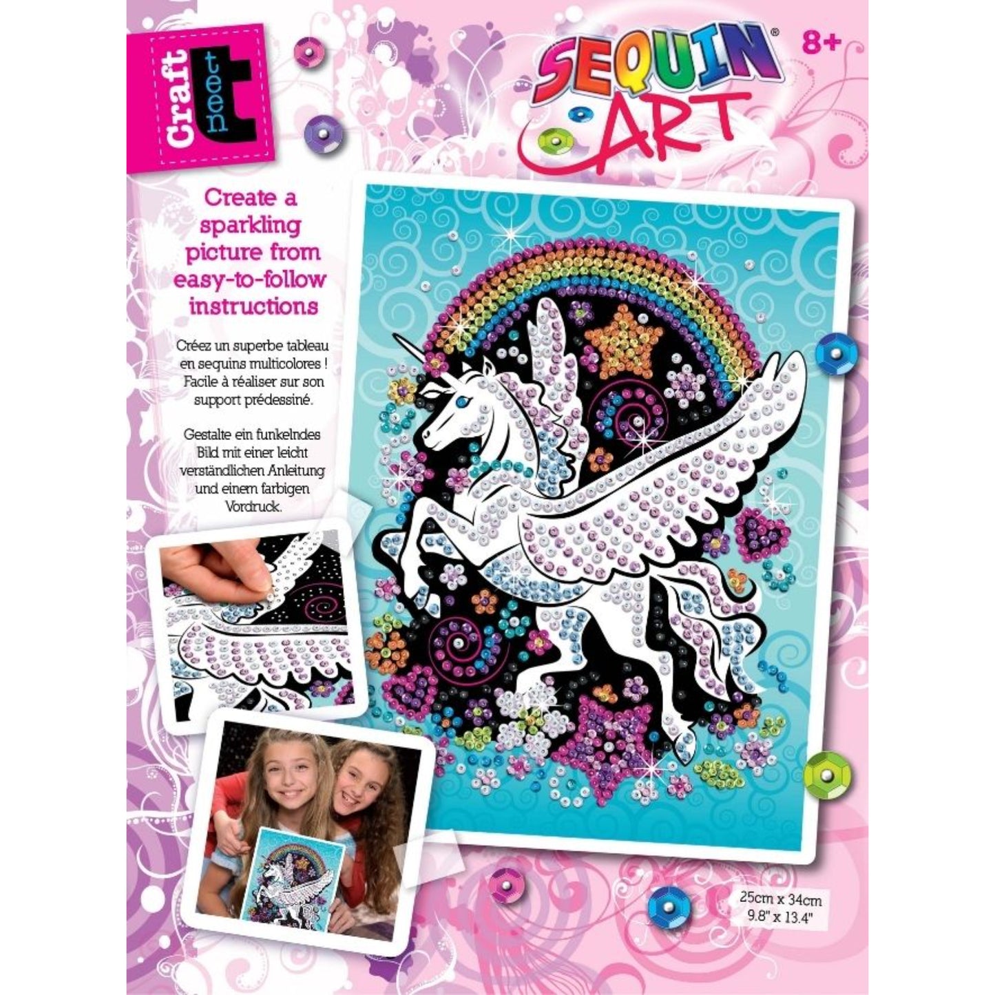 Sequin Art Pegasus
