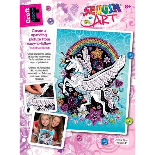 Sequin Art Pegasus