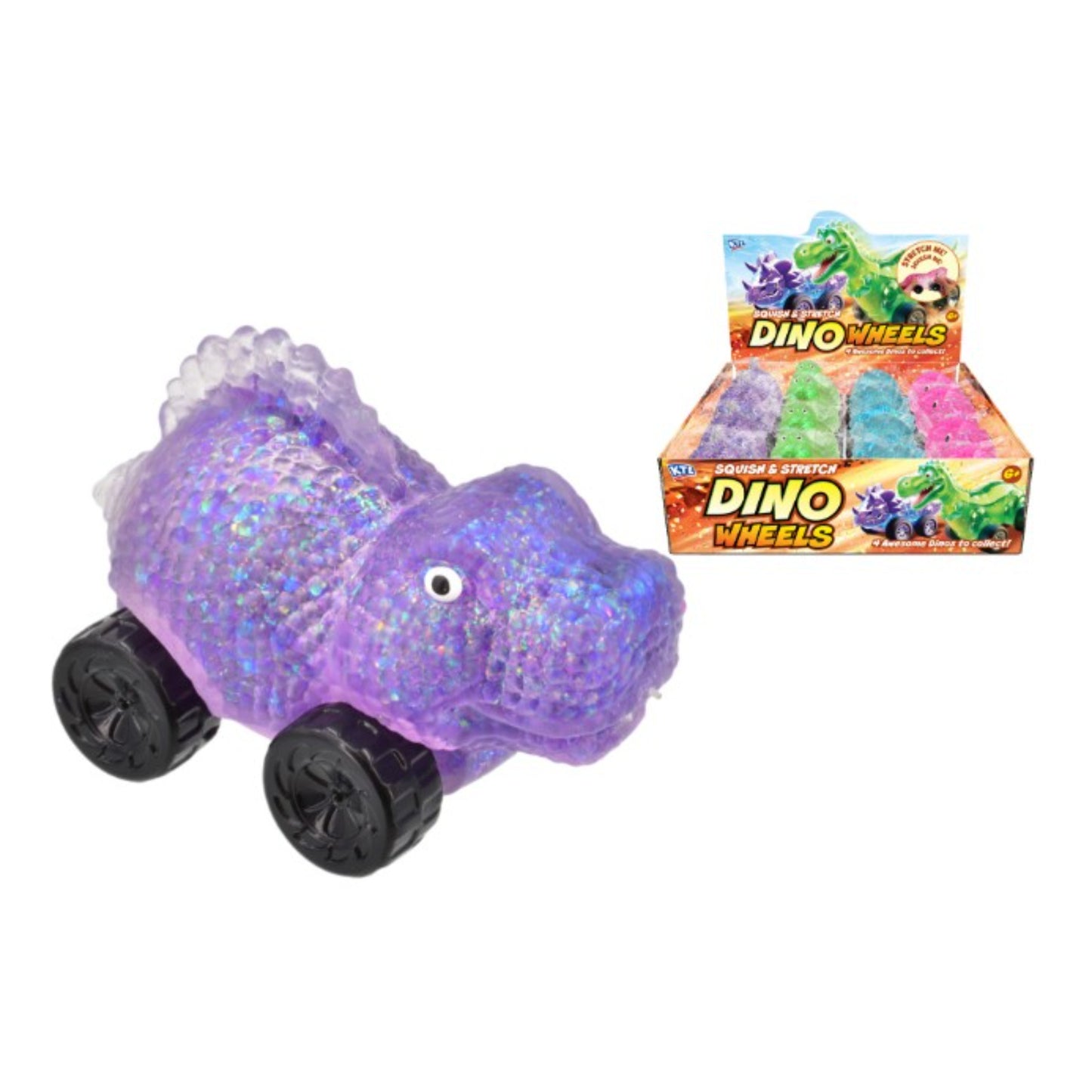 Dino Wheels - Maltose Sugar Squish & Stretch