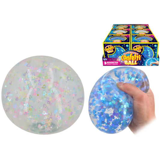 Supersized Confetti Ball - Assorted Designs